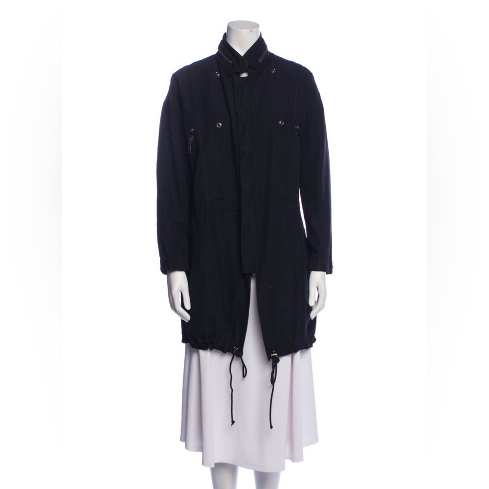 Celine Black Utility Jacket/Parka
